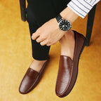 Men's Genuine Leather Oxford Shoes – Comfortable Business & Formal Dress Footwear