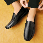 Men's Genuine Leather Oxford Shoes – Comfortable Business & Formal Dress Footwear